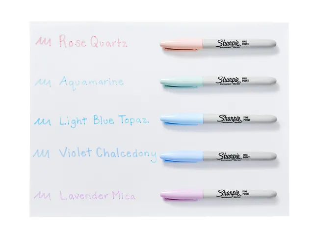 Viltstift Sharpie Fijne punt Mystic Gems blister à 5 kleuren