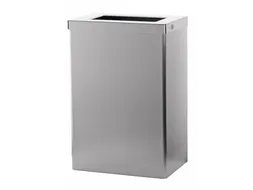 Afvalbak 50 Liter RVS anti-fingerprint coating