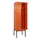 locker voor scheiding van kleding,HxBxD 2120x600x500mm,2vak