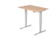 Av. régl. él. hauteur bureau assis/debout,HxlxP 630-1270x1200x800mm