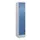 Z-garderobekast,HxBxD 1950x400x500mm,vak B 200/400mm,draaigrendel