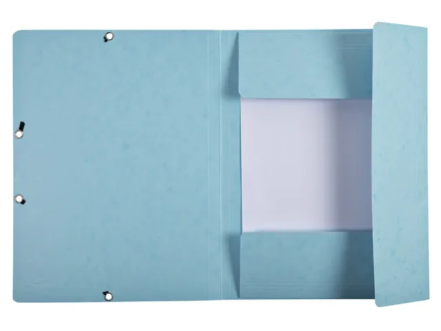 Elastomap Exacompta Aquarel A4 3 kleppen 400gr glanskarton assorti