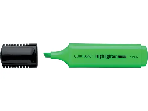 Quantore Markeerstift groen beitelpunt 2-5mm