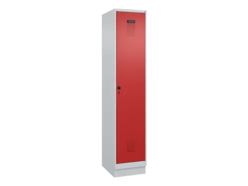 locker voor scheiding van kleding,HxBxD 1950x400x500mm,1vak