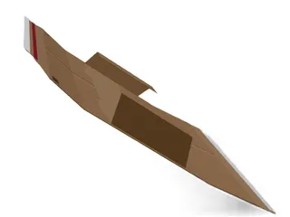 Wikkelverpakking 396x328x112mm Bruin Enkelgolf Zelklevend 20kg - 3