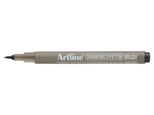 Fineliner Artline technisch brush zwart