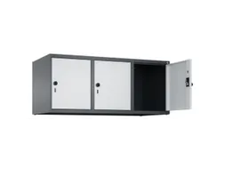 opzetkast,v. locker,3vak.,vak B 400mm,HxBxD 500x1200x500mm