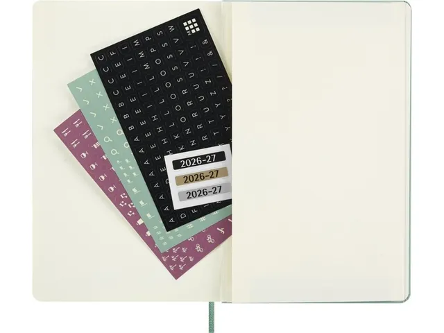 Agenda 2027 Moleskine 18M Planner Weekly 7dagen/1pagina large hc sage