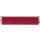 insteekbord,HxB 27x76mm,kunststof,rood transparant