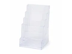 Folderhouder Balie of Wand 4x A5 Staand