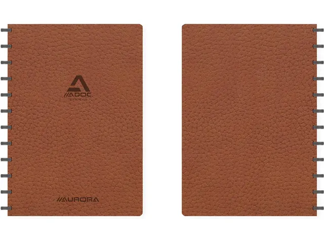 Business schrift A4 144 bladzijden gelijnd bruin