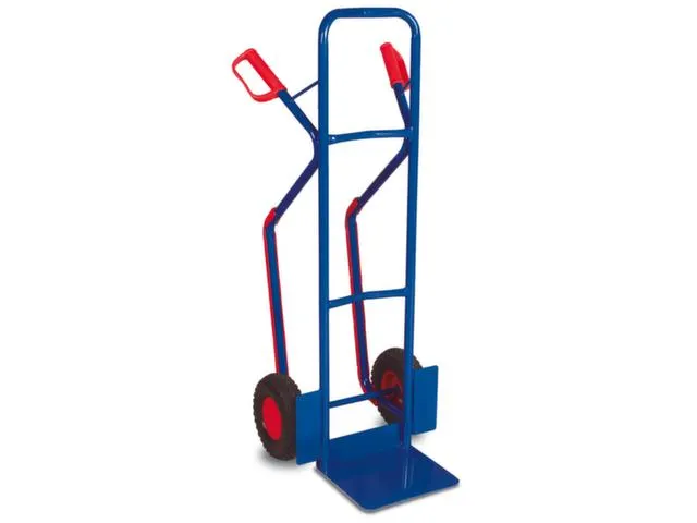 Sledesteekwagen Staal Draagverm. 250kg Hxb 1305x570mm Luchtbanden