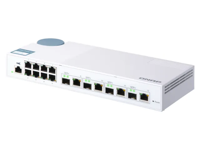 8x RJ45 1GbE, 4x 10GbE SFP+/RJ45 Combo, Web Managed, 100-240VAC, 50/60