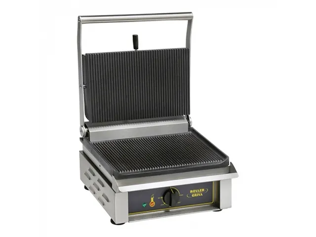 Roller Grill Contactgrill geribbeld Panini enkel