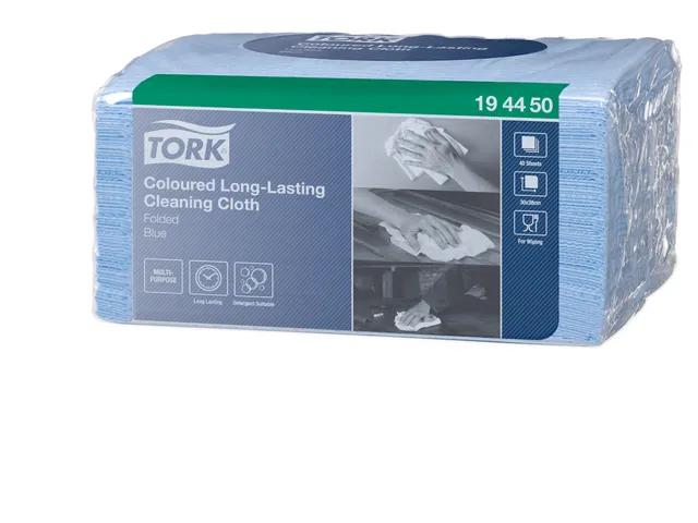 HACCP Doek 194450 Blauw W8 1-Laags Folded
