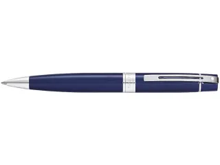Balpen SHEAFFER 300 E9341 Glossy blue chrome plated - 1