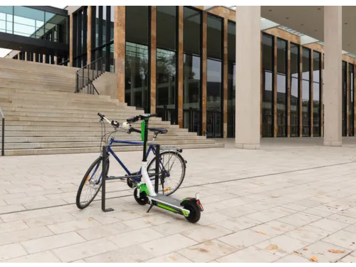 fietsbeugel,L 800mm,staal therm. verzinkt/met coating,DB703antraciet