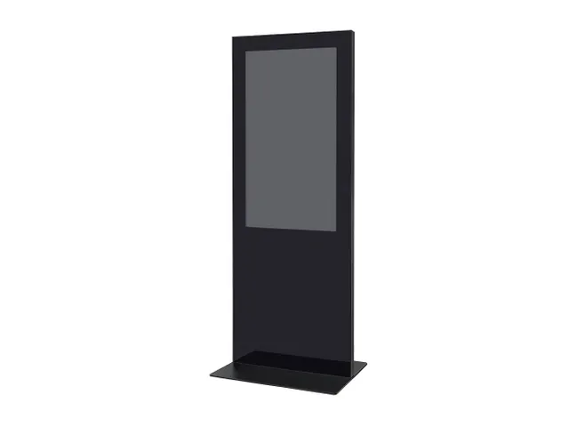 Behuizing Digitale Totem Slim Zwart voor 50 inch scherm