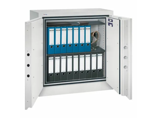TSF 1009 inbraak- en brandwerende kast, elektrisch slot 100x95x55cm