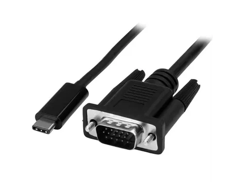 Usb-c Naar Vga Kabel 2m 1920x1200 Zwart