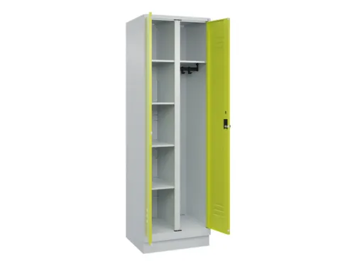 wasgoedverdeelkast,HxBxD 1950x600x500mm,vak B 300mm,draaigrendel