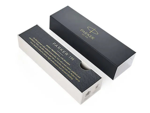 Vulpen Parker IM Black Lacquer CT Finish Fijn Blauwe inkt