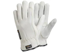 Tegera 255 hittebestendige handschoenen, wit, maat 12, per 12 paar
