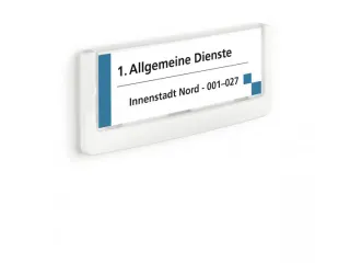 Deurbordje Click Sign 149x52mm Wit - 1