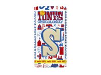 Chocoladeletter Tony's Chocolonely wit S 180gr