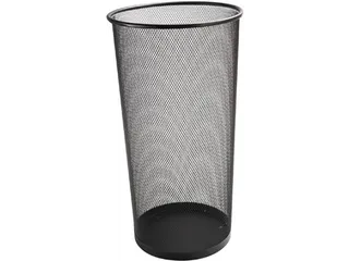 Parapluhouder 22,6 Liter Metaal Mesh Zwart - 2
