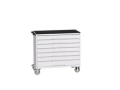 gereedschapswagen 965x1050x600mm antislipblad 7 laden RAL7035