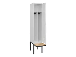 locker voor scheiding van kleding,HxBxD 2120x400x815mm,1vak - 2