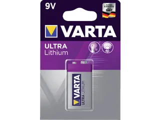 Batterij VARTA Ultra lithium 9Volt - 1