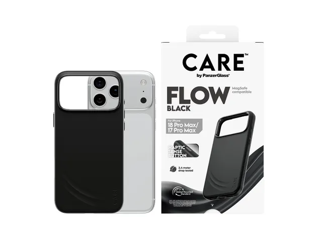 PanzerGlass CARE by Flow Case Black w. MagSafe iPhone 18 Pro Max
