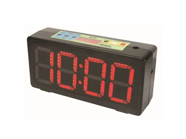 Klok Met Chronometer/Afteltimer & Intervaltimer - 32,7x15,6 x 9,3cm