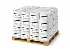 Toiletpapier Mini jumborollen cellulose 2-laags Wit FSC Pallet 48 Pak