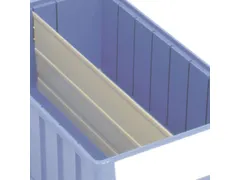 Lengteverdeler Voor Stellingbakken 90x234x400mm Plaatstaal