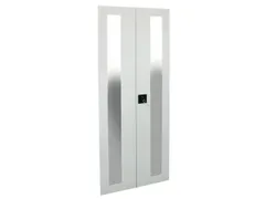 2openslaande deuren,v. reinigingsstation,HxBxD 1650x123x25mm