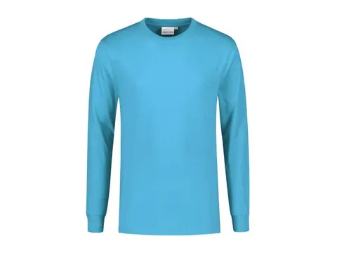 Santino James T-shirt met lange mouwen, aqua blauw, maat M, per stuk