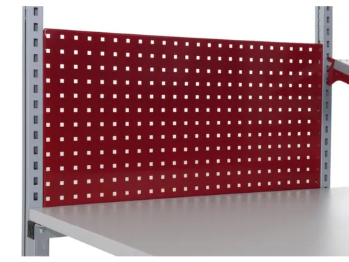 geperforeerde plaat,v. paktafel,HxBxD 200x800x30mm,schroefbaar,staal