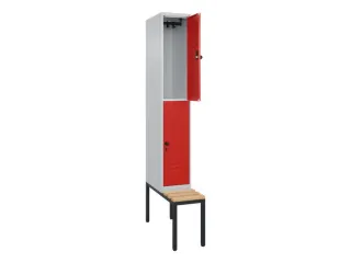 Dubbeldekse dekenkist,HxBxD 2120x300x815mm,1x2vak.,vak B 300mm - 2