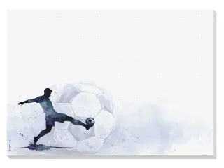 Bureauonderlegger Sigel Goal Zone A3 30 vel 80gr - 1