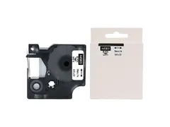 Label Tape Dymo Compatible 45803 19mm Zwart Op Wit
