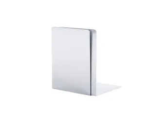 Boekensteun MAUL aluminium 16x15x21cm set 2 zilver - 3