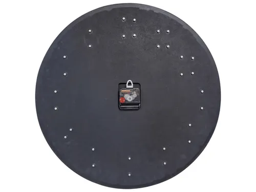 Grote wandklok - 50cm- Stille klok - Walnoot hout - NeXtime "Precious"