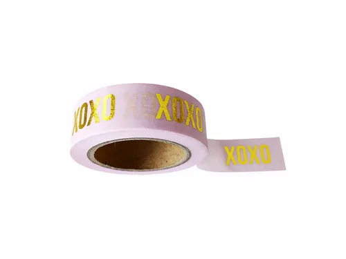 Tape Washi Roze Xoxo roze 15mmx10m