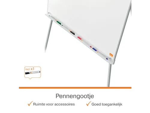Flipover Nobo Premium Plus staal driepootstatief