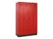 locker voor scheiding van kleding,HxBxD 1950x1200x500mm,4vak