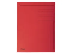 Dossiermap Exacompta Forever A4 3 kleppen 280gr rood