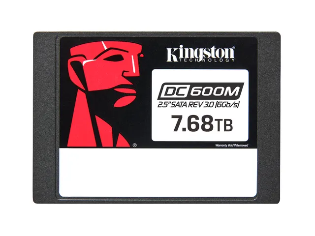 SSD SATA Enterprise DC600M (usage mixte) 2,5” de 7 680 Go